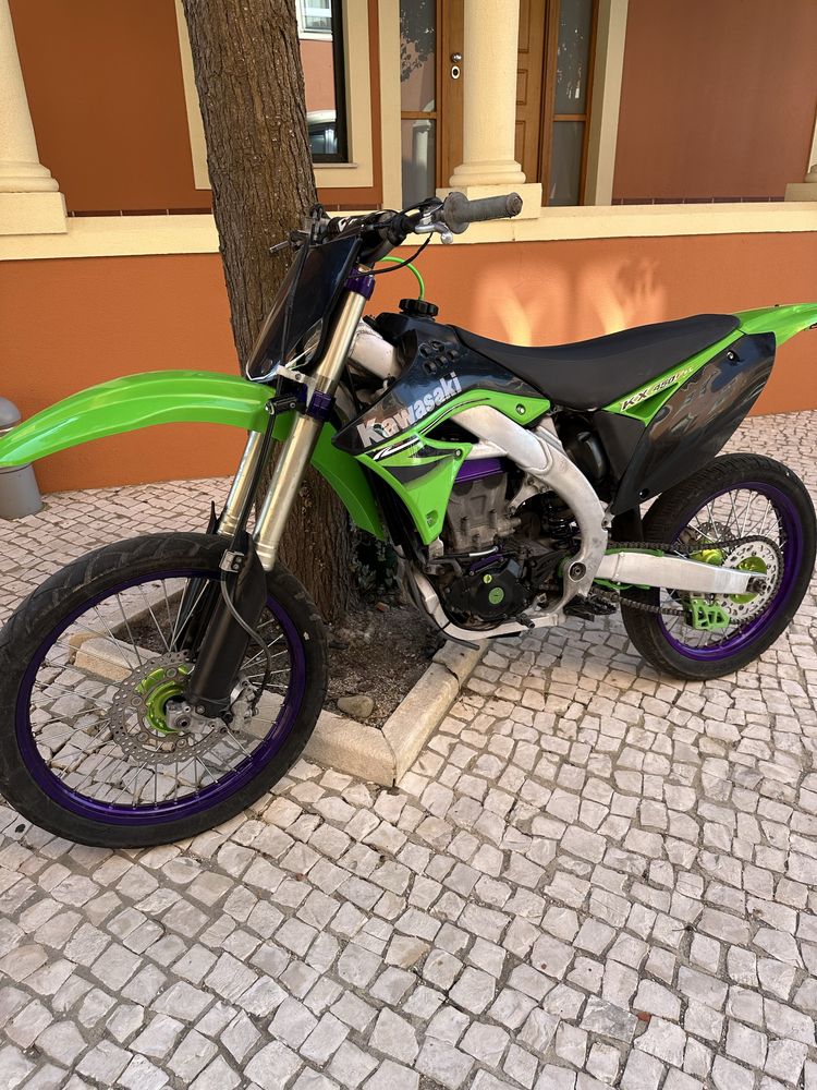 Kawasaki kxf 450 Matriculada injecao