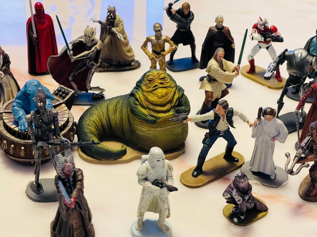 Figurinos coleção Star Wars em metal - plomb coleção atlas de 2006