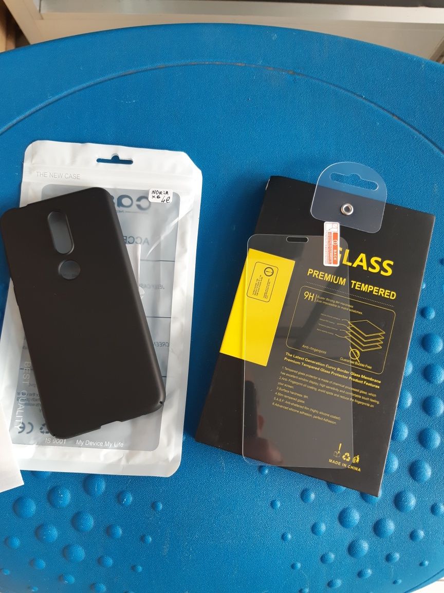 Capa e pelicula para nokia x6