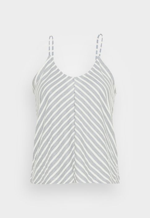 Top w paski z wycięciem na plecach Only r. S