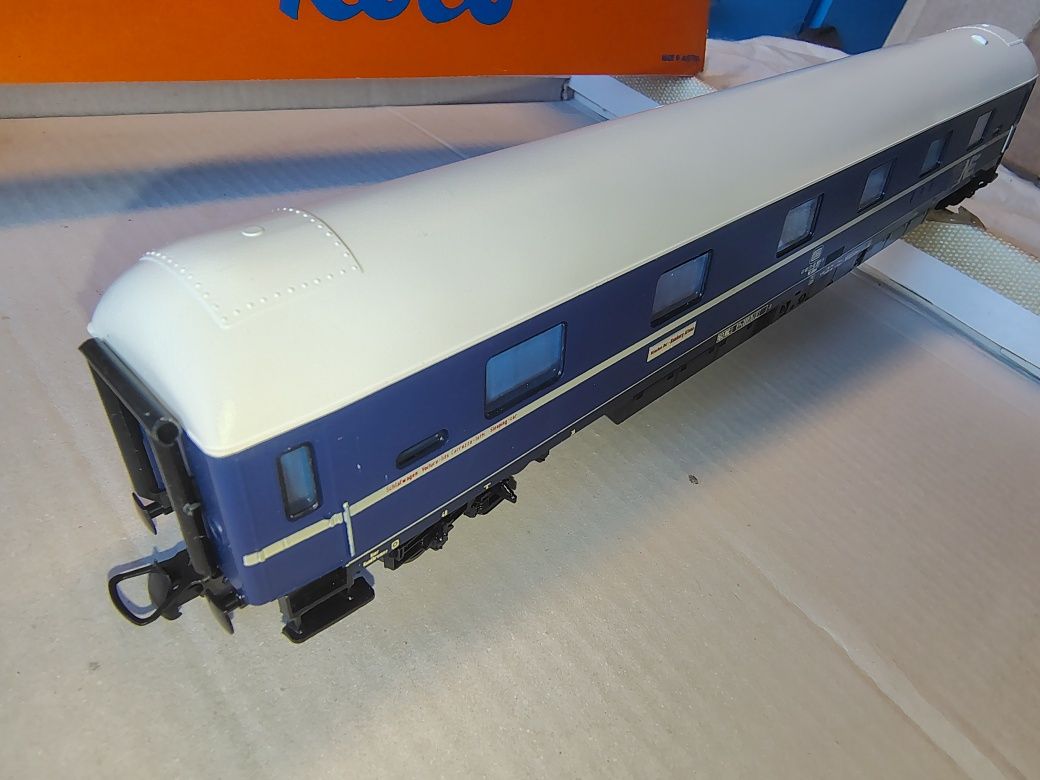 Wagon osobowy sypialny trans euro nacht db h0 Roco