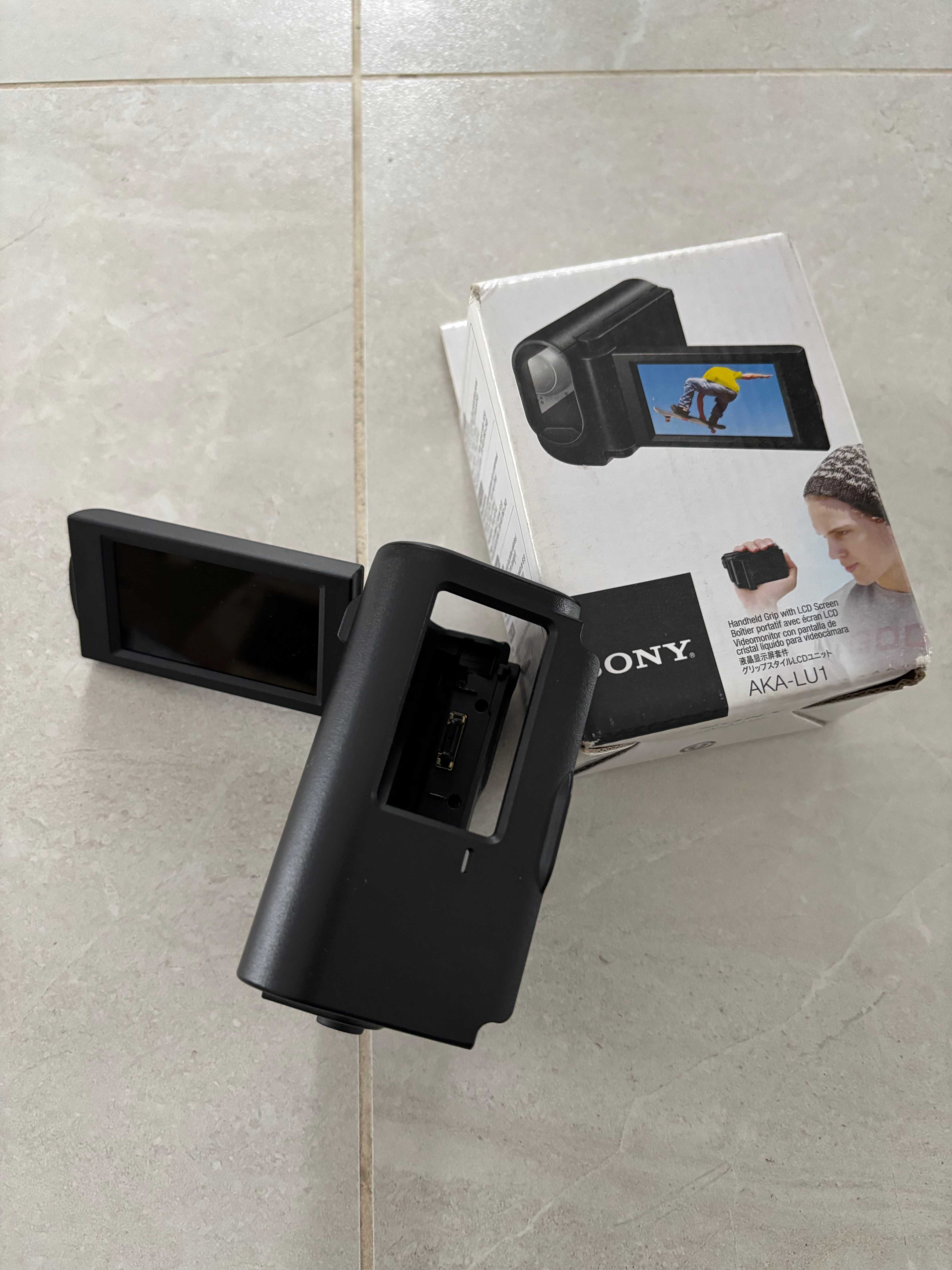Kamera Sportowa SONY HDR-AS200VR + Gimbal FY-G4 GS + Etui AKA-LU1