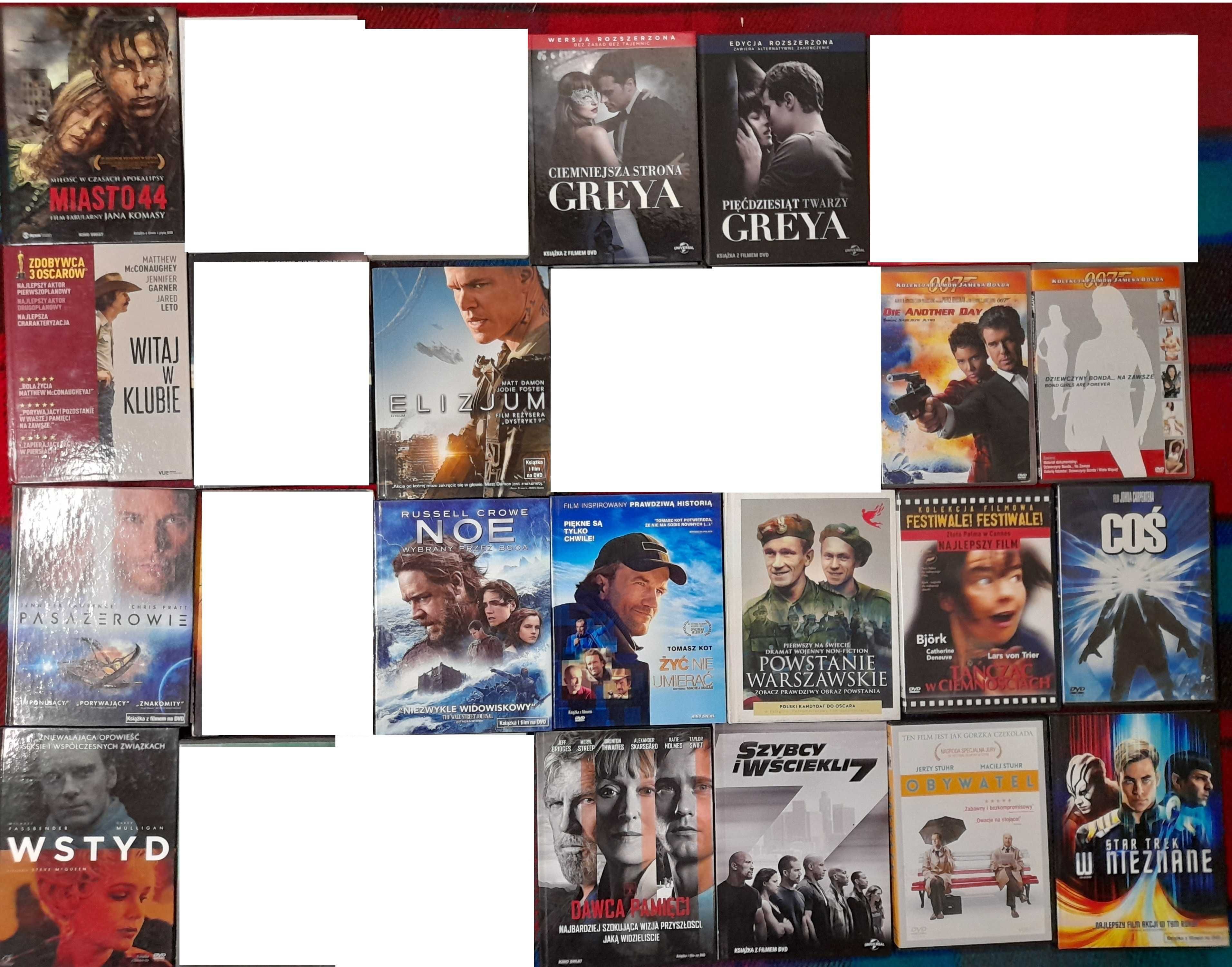 Filmy DVD polskie, zagraniczne