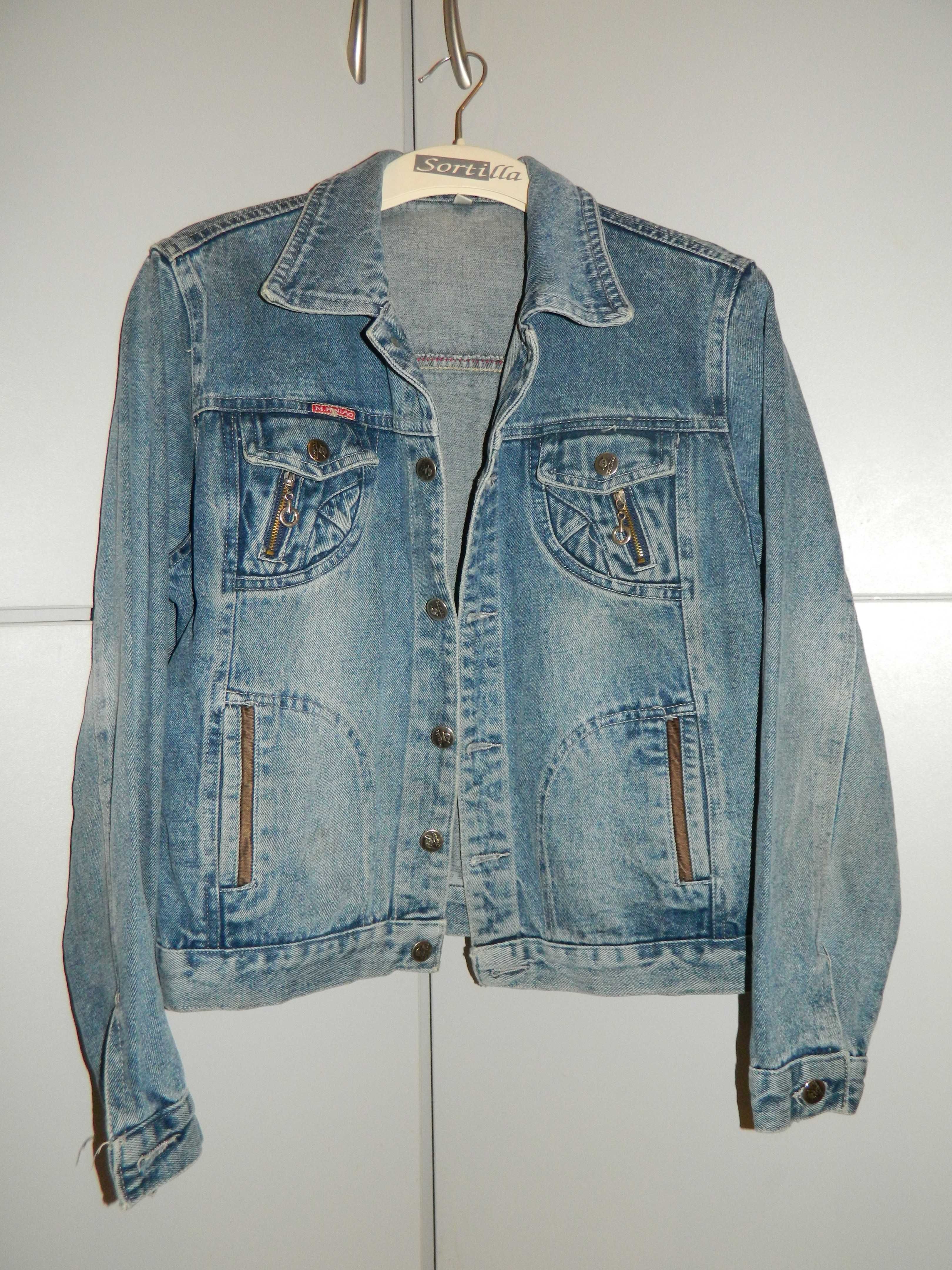 Р. 44-46 Куртка джинсовая мужская (можно на мальчика подростка)