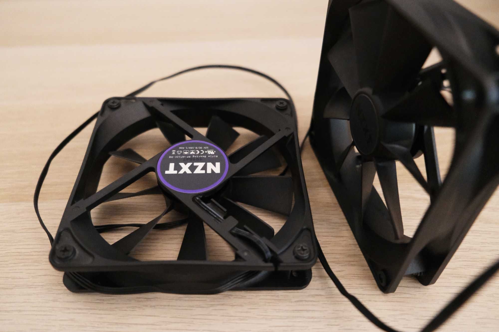 2x Ventoinha NZXT 120mm RF-AF12C-RB