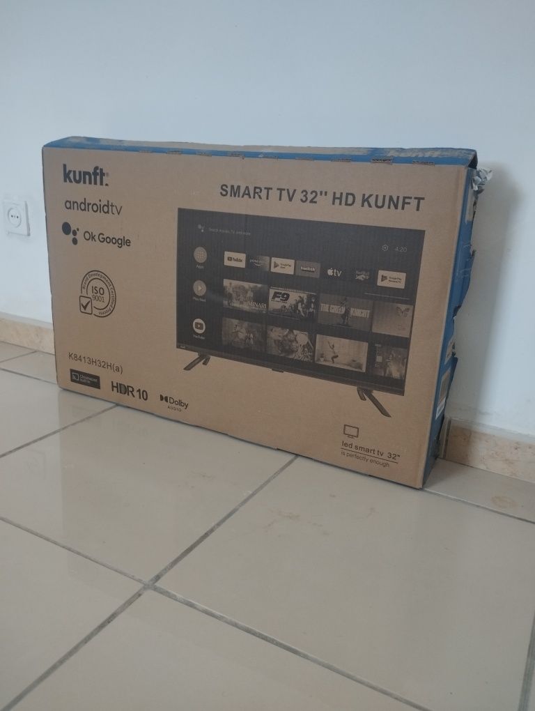 Televisão Kunft de 32 polegadas