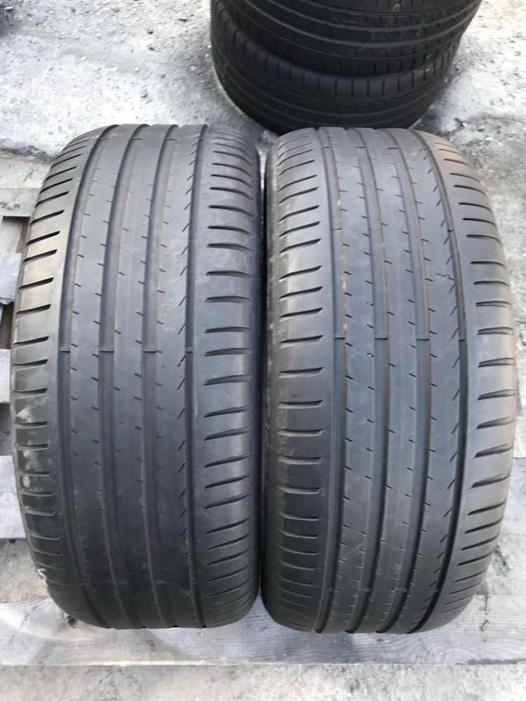 Pirelli cinturato P7 225/45r18 пара літо резина шини б/у склад