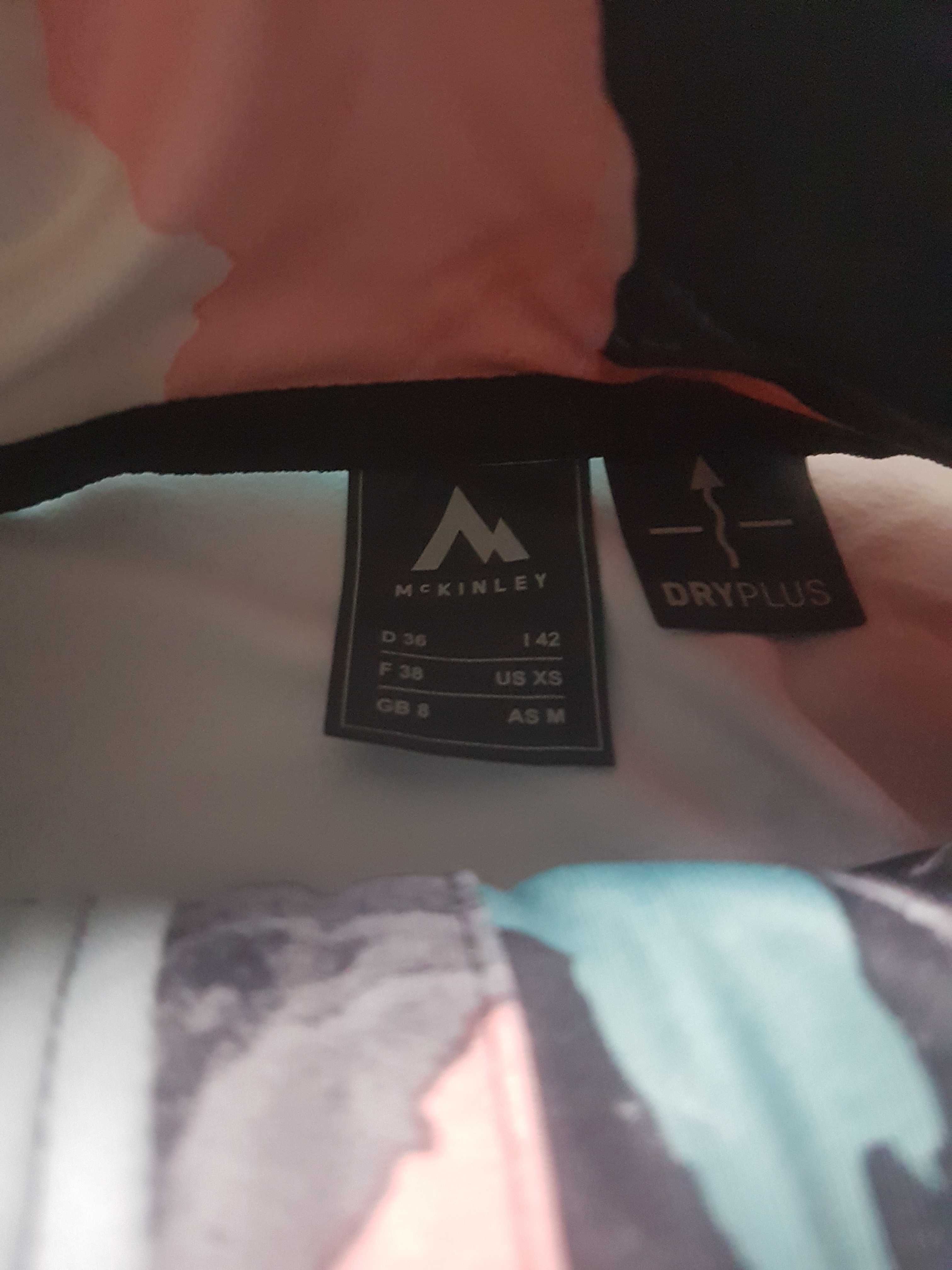 McKinley Bluza narciarska dla dziewcząt Aurora kolorowa rozm XS