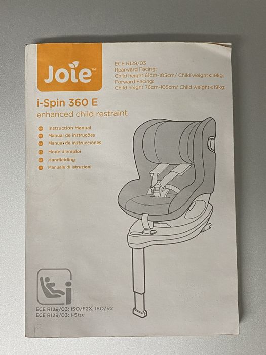 Cadeira isofix Joie i-Spin 360 E
