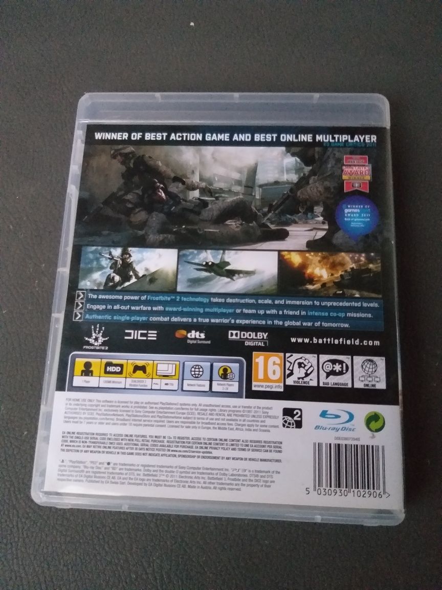 Gra Battlefield 3 PS3 konsola Play Station 3 strzelanka akcja EA FPS