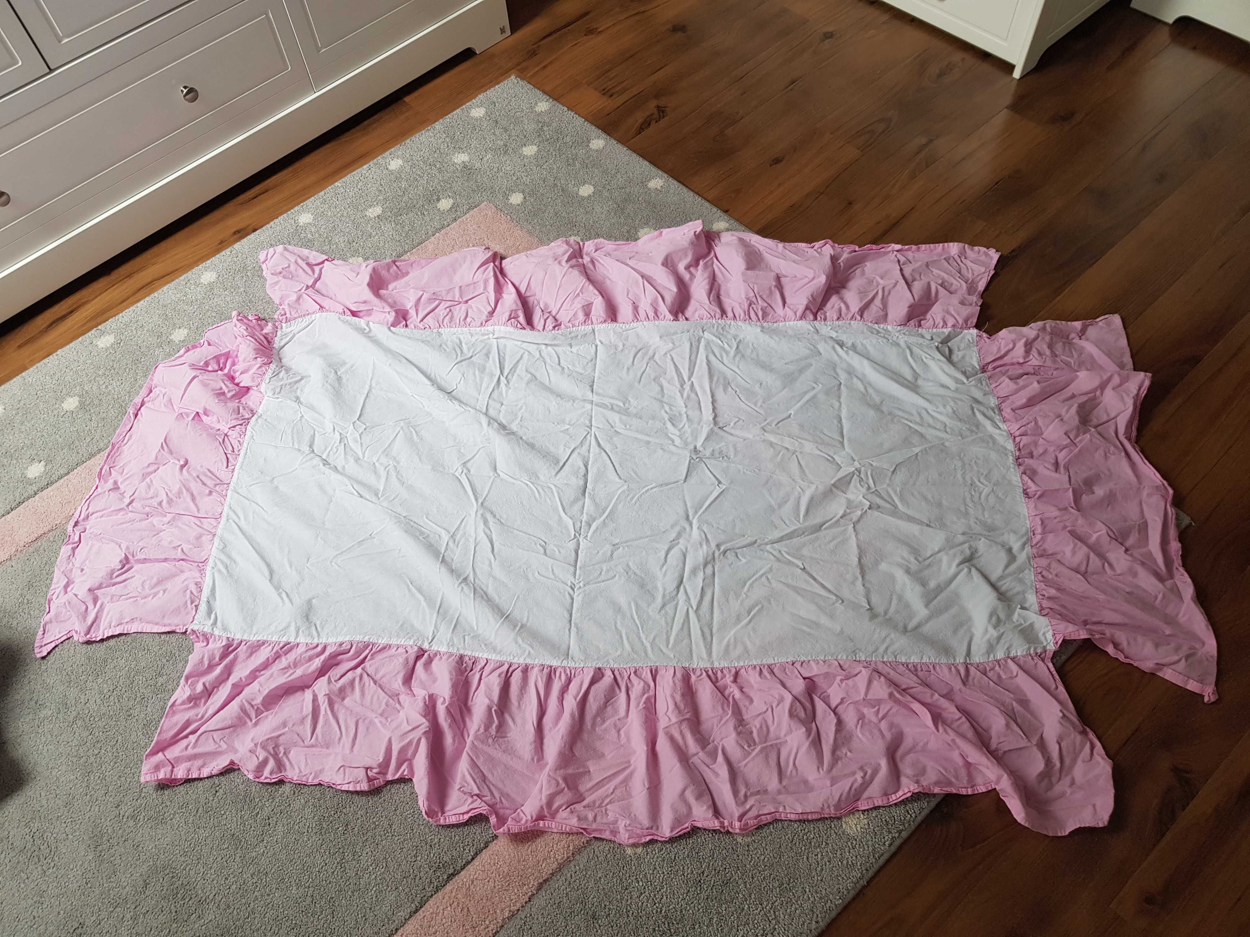 Łóżeczko Bellamy Marylou 140x70, koldra, pościel, bogate wyposażenie!