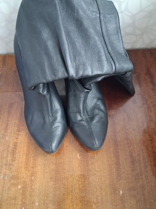 Сапожки жіночі шкіряні 40 розмір