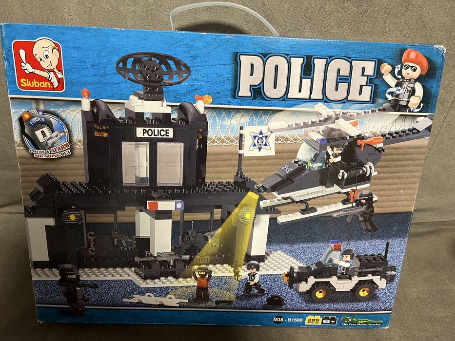 Констукторы iblock лего машина полиция