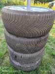 opony michelin alpin koła zimowe z felgami 225/50 r17