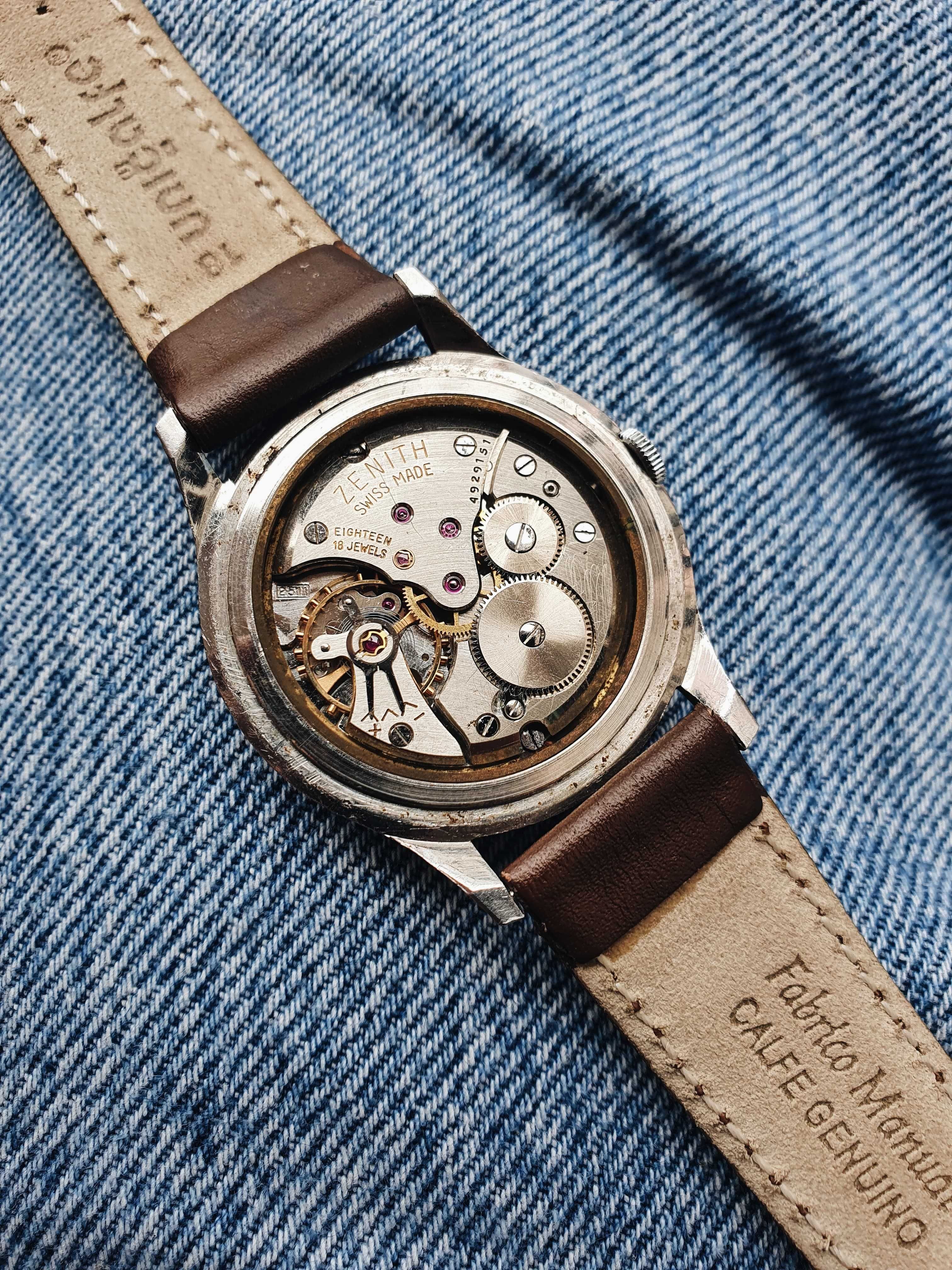 Zenith em Aço Inoxidável Cal. 2511 de 1960