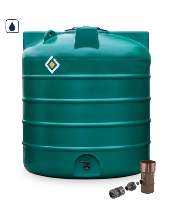 Zbiornik na deszczówkę 1000 litrów naziemny ZIELOny MOJa Woda