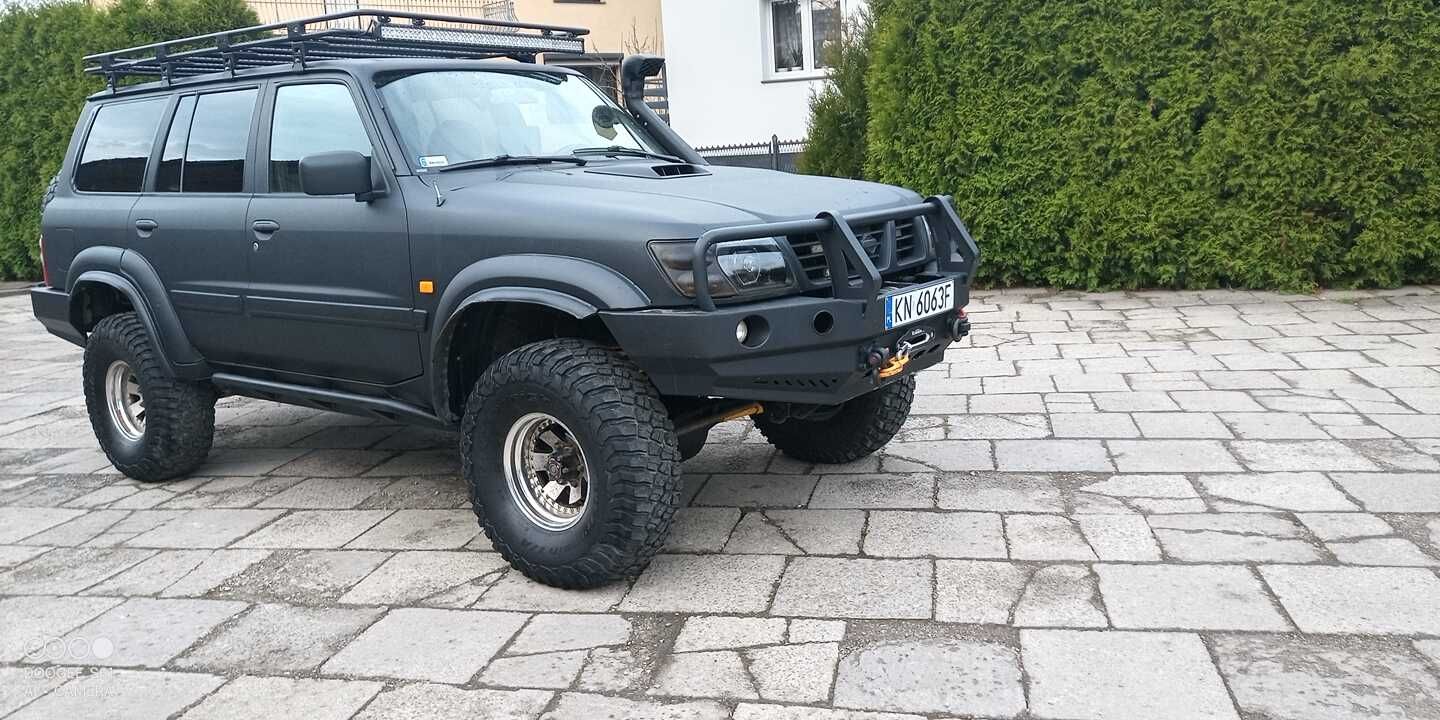 Nissan Patrol Y61 swap BMW M57 OFF ROAD