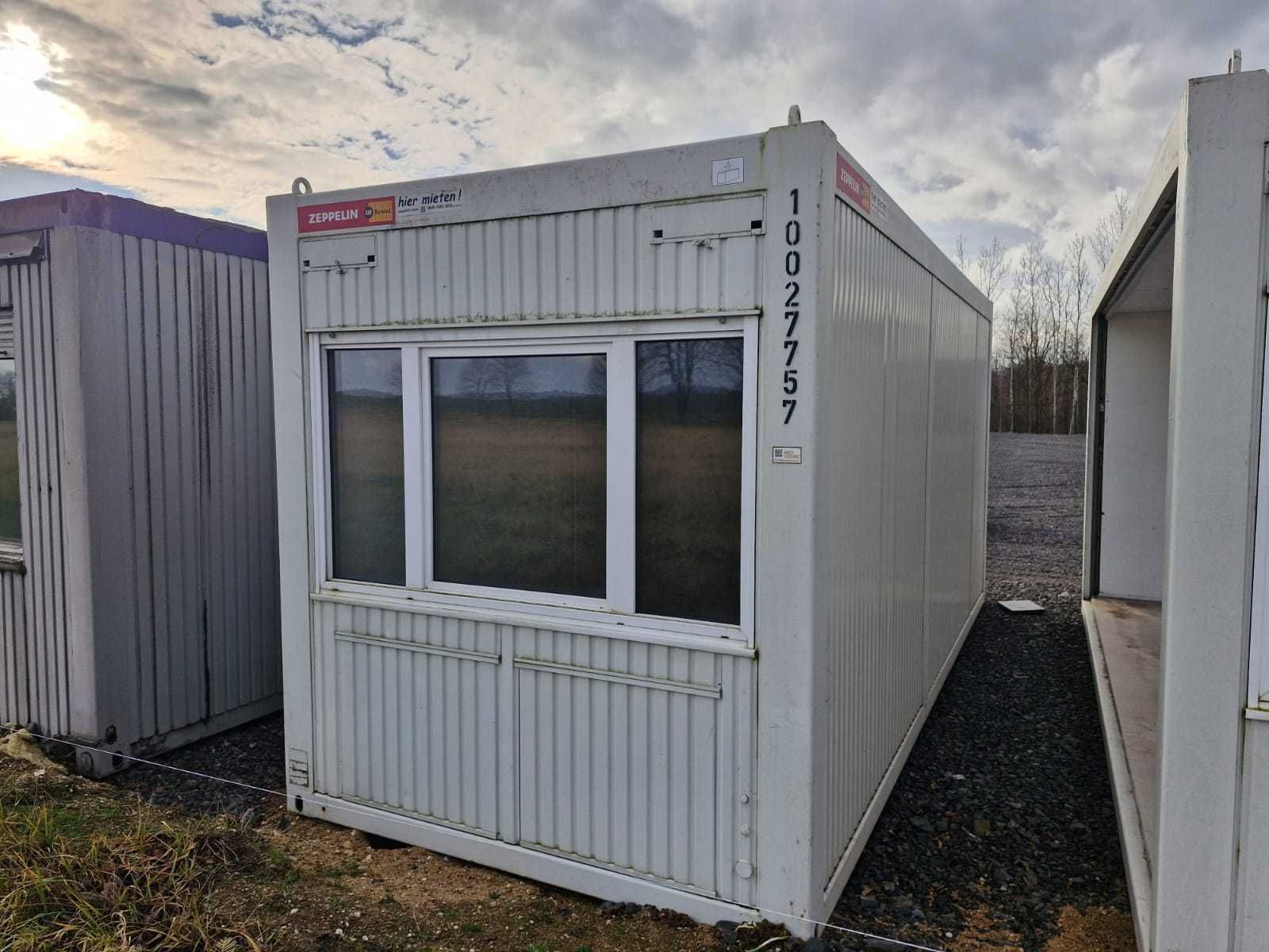 Kontener socjalny biurowy magazynowy mieszkalny 6x2,5 m