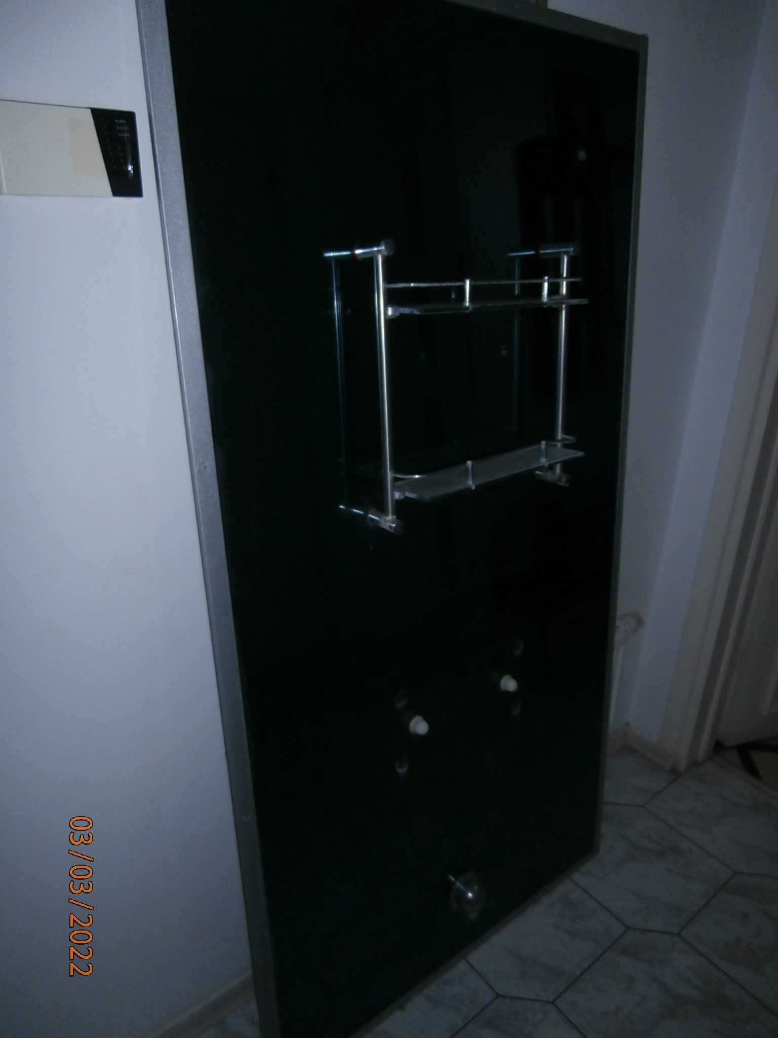 Części kabiny prysznicowej KERRA ścianka szklana (wymiary czytaj opis)