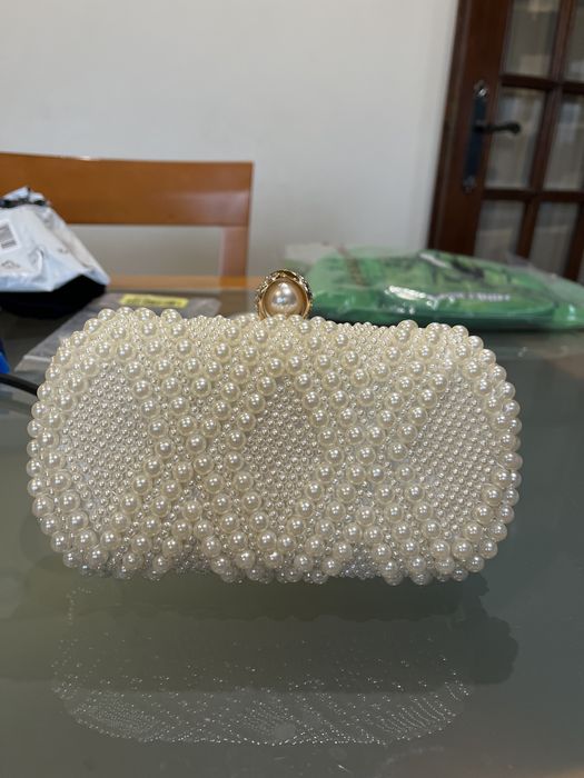 Bolsa Mulher perolas