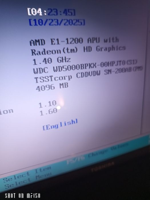 Toshiba  l500  c850  e  Hp dv6 150€ conjunto