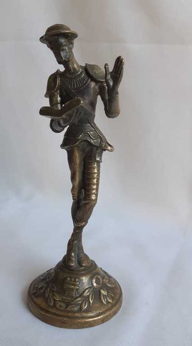 Статуэтка бронзовая Дон Кихот, клеймо, 1950-е г.
