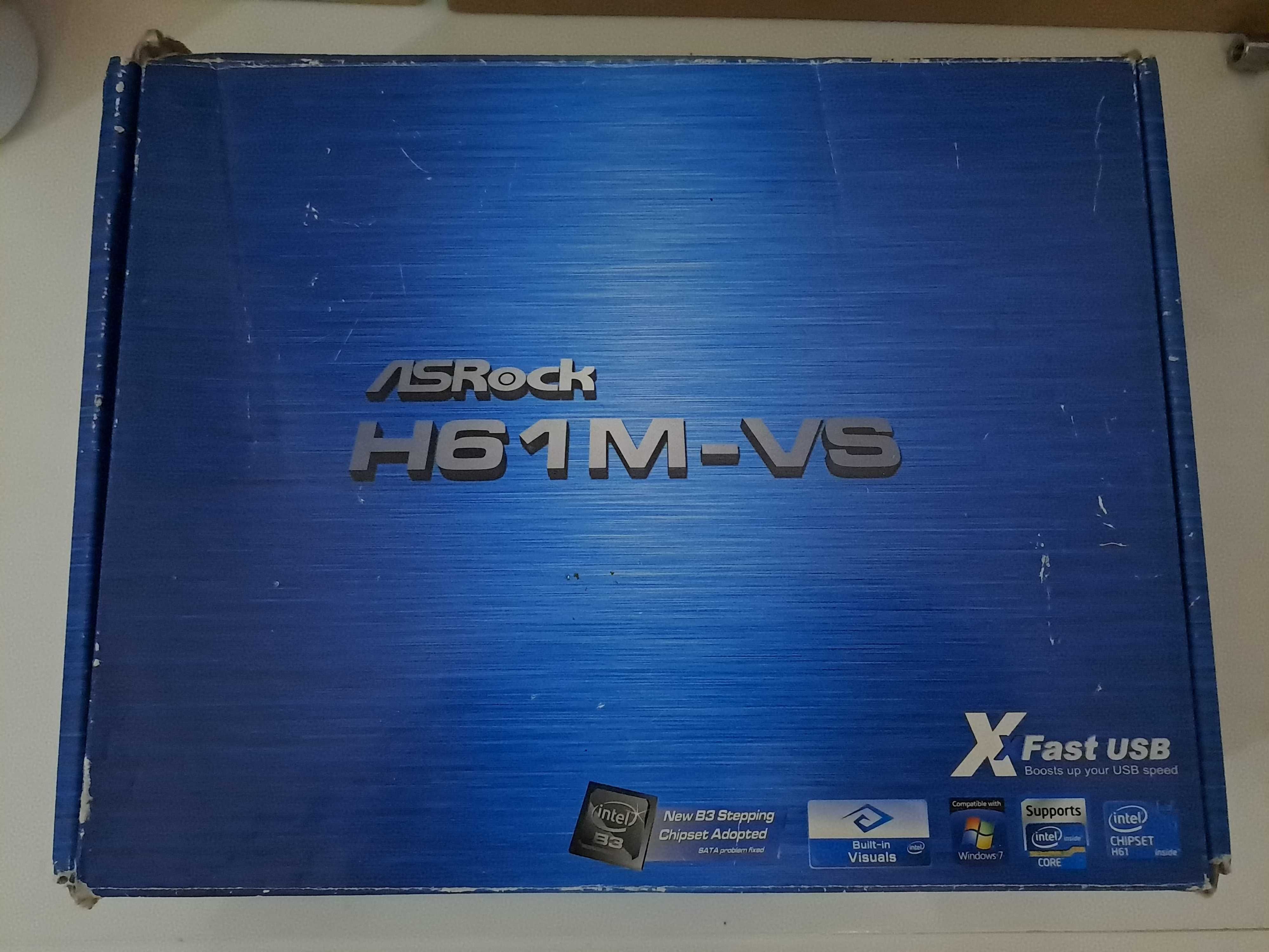 Płyta główna Asrock H61M-VS z możliwością PCIe 3.0 + Celeron g530