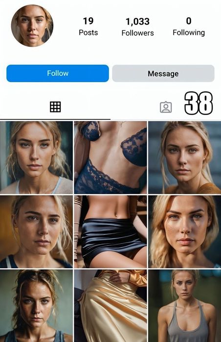 Instagram девушки — готовый аккаунт