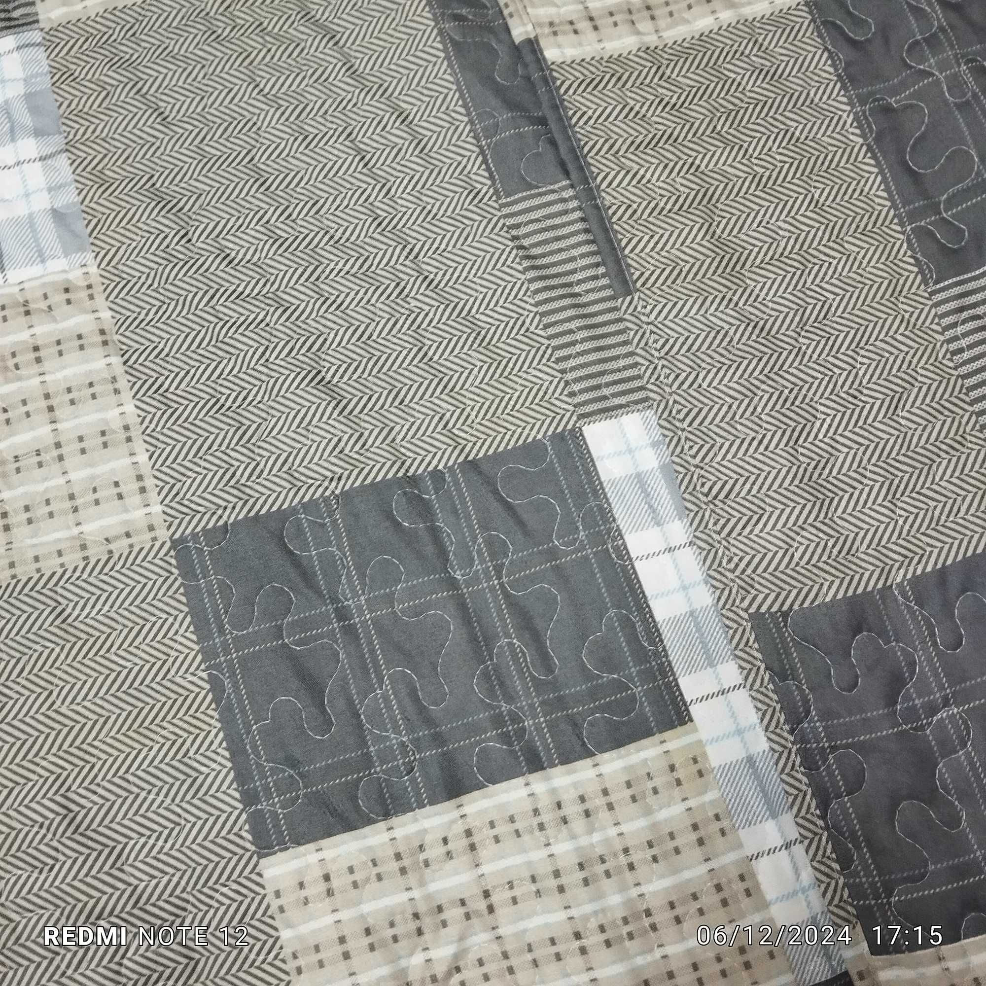 Edredão King com 2 capas de almofadas