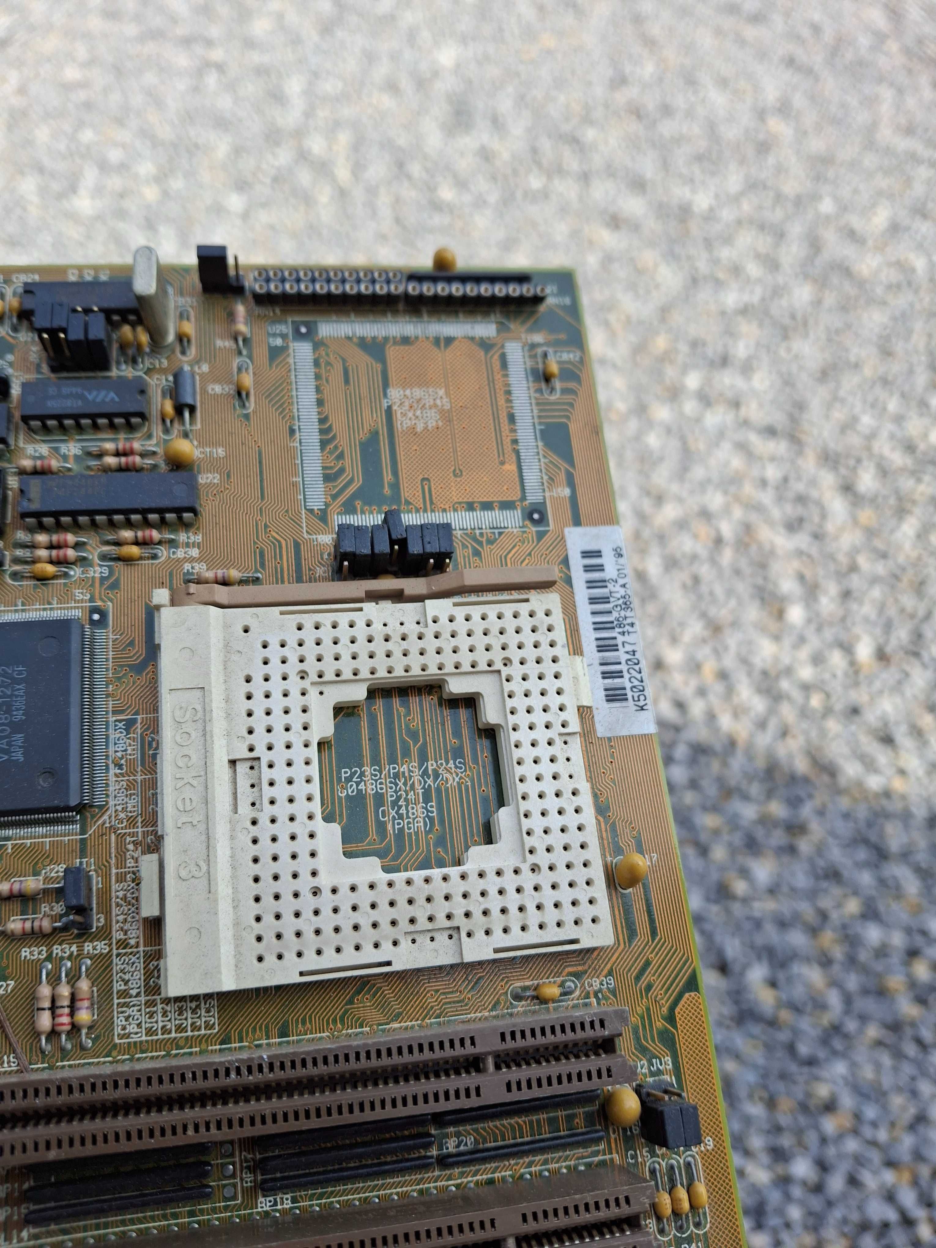Płyta główna 486-GVT-2 retro komputer