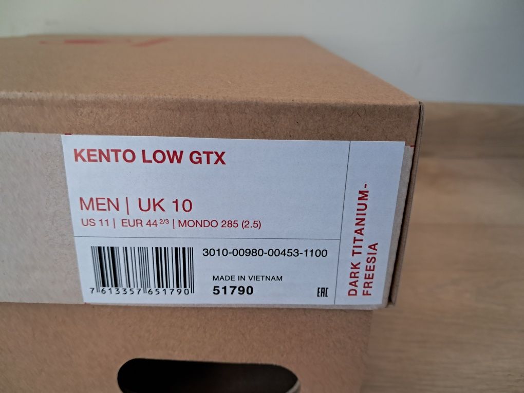 Buty Mammut Kento Low GTX Nowe! 28.5 Jak Meindl, Scarpa.