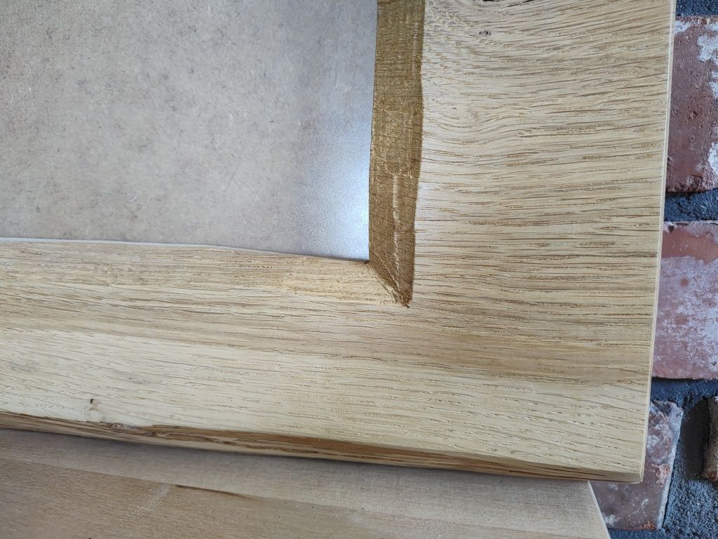 Ramka drewniana na zdjęcie dębowa 15cm/21cm NOWA!