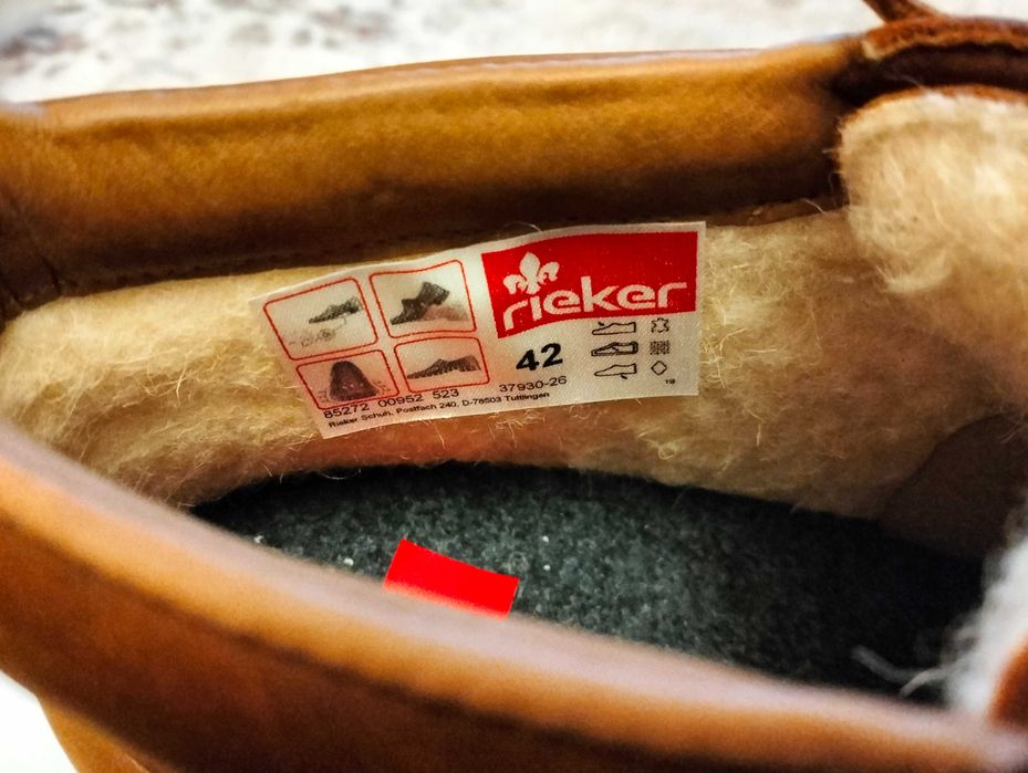 Чоловічі зимові черевики Rieker 37930
