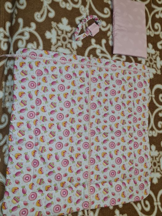 Конверт-одеяло двухсторонний для выписки, в коляску или кроватку