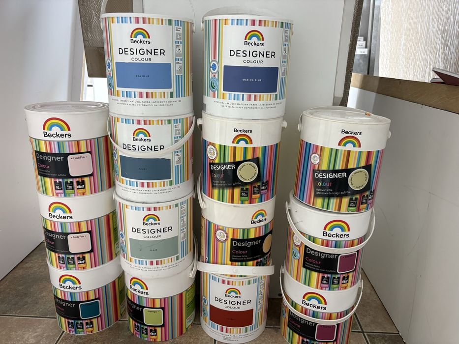 Beckers Designer Colour 2.5l / wyprzedaż! / różne kolory