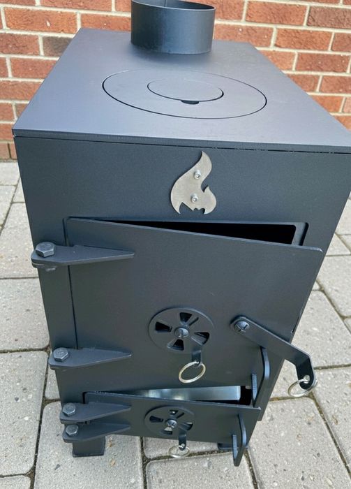 Буржуйка - піч на 30 м² посилена 5 мм / печь буржуйка