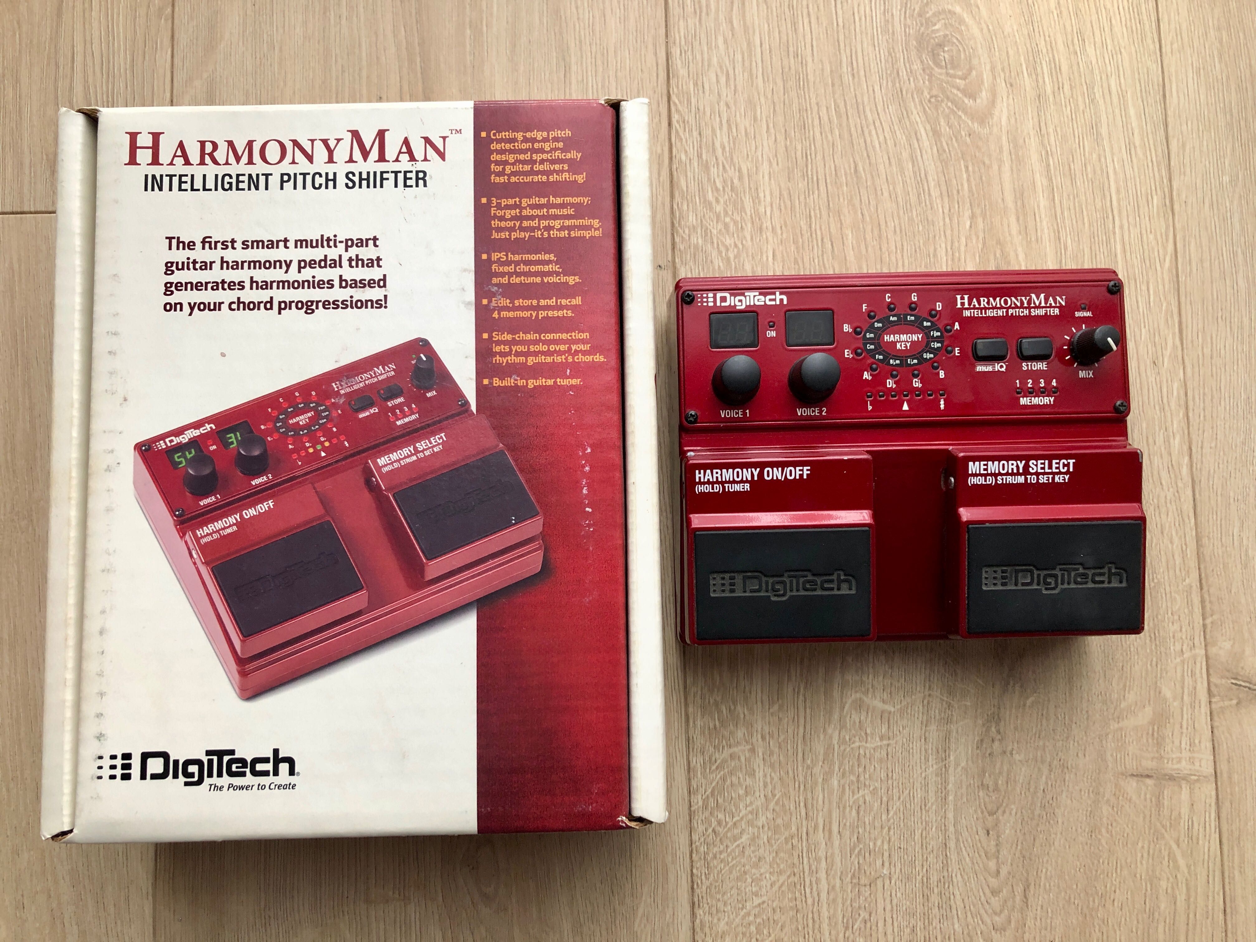 Digitech Harmony Man. Harmonizer. Efekt gitarowy.