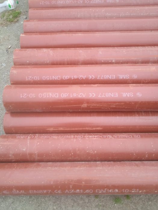 Труби Pam -Global з ливарного чавуну діаметром 150