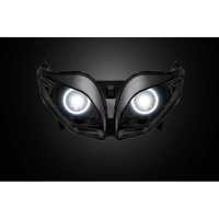 Przerobiony reflektor BI-LED + ring - Yamaha FJR1300 (13-15)