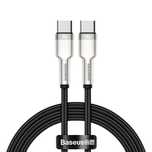 Baseus Cafule Metal Data kabel USB C - USB C 100W Power Delivery 1m