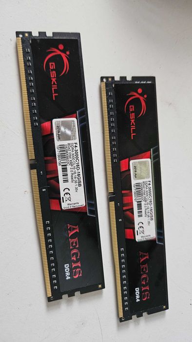 Pamięć RAM G.Skill Aegis DDR4 16GB (2x8GB)