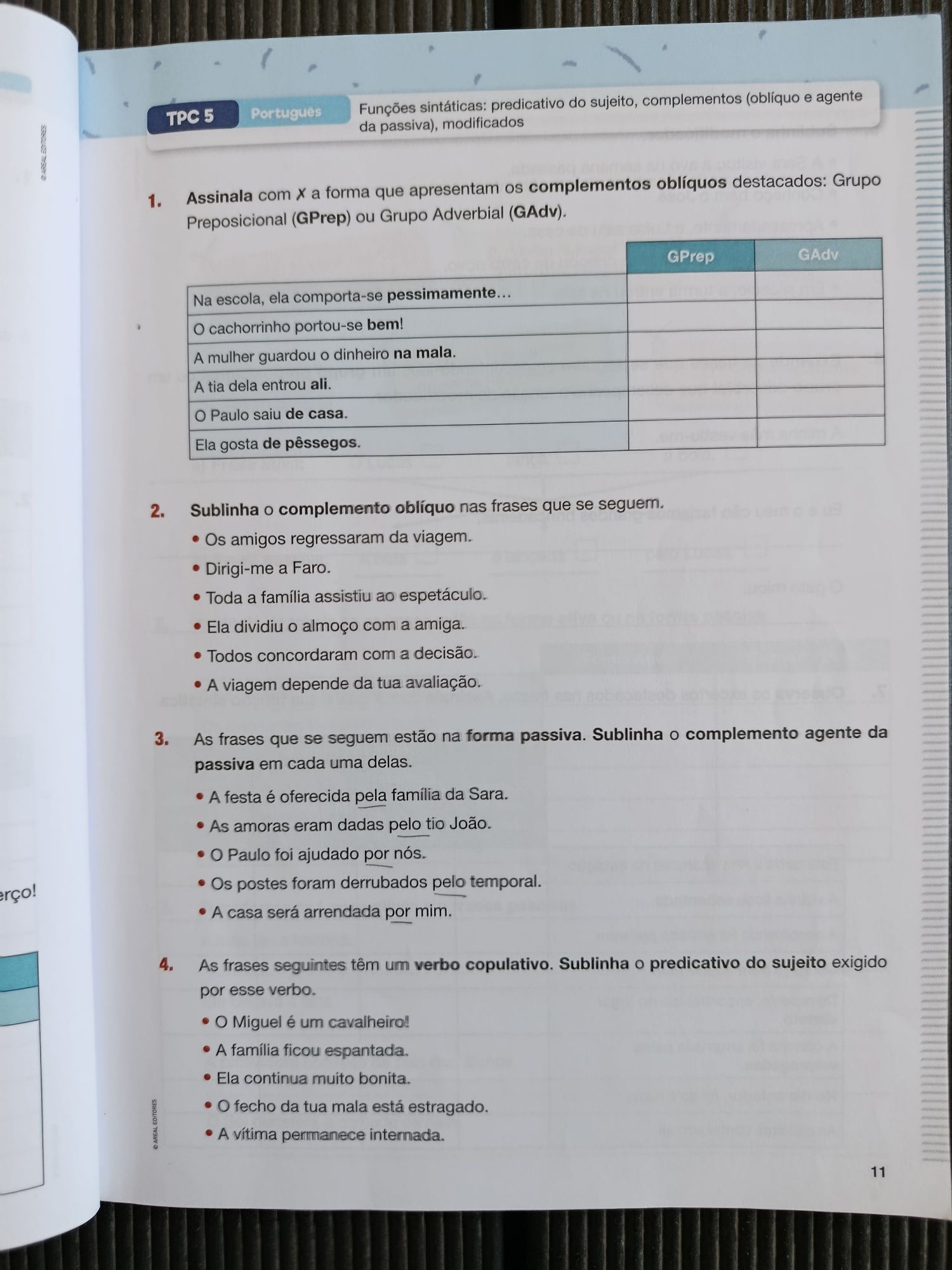 Já fizeste os TPC 6
