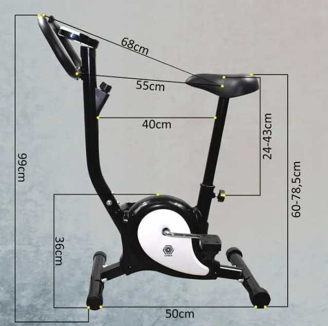 Rowerek Stacjonarny Treningowy Rower z Komputerem NOWY PL Gwarancja