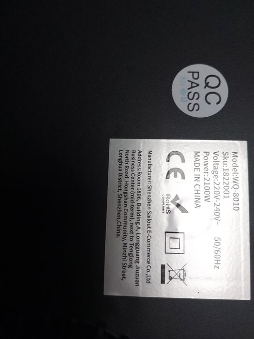 Nowa Płyta indukcyjna  isEasy 2100W funkcja Booster