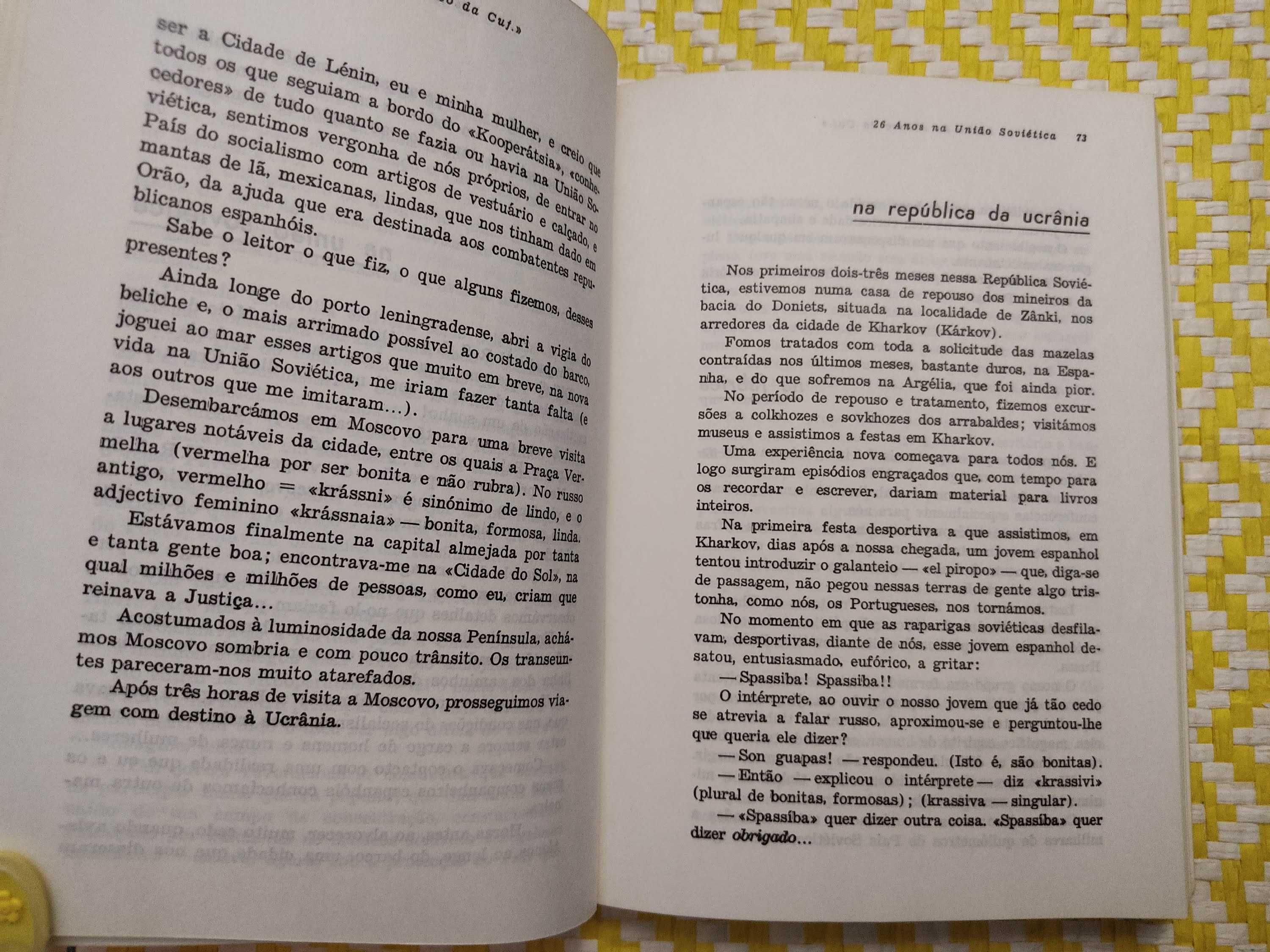 26 ANOS NA UNIÃO SOVIÉTICA:
Notas do Exílio do "Chico da C.U.F.