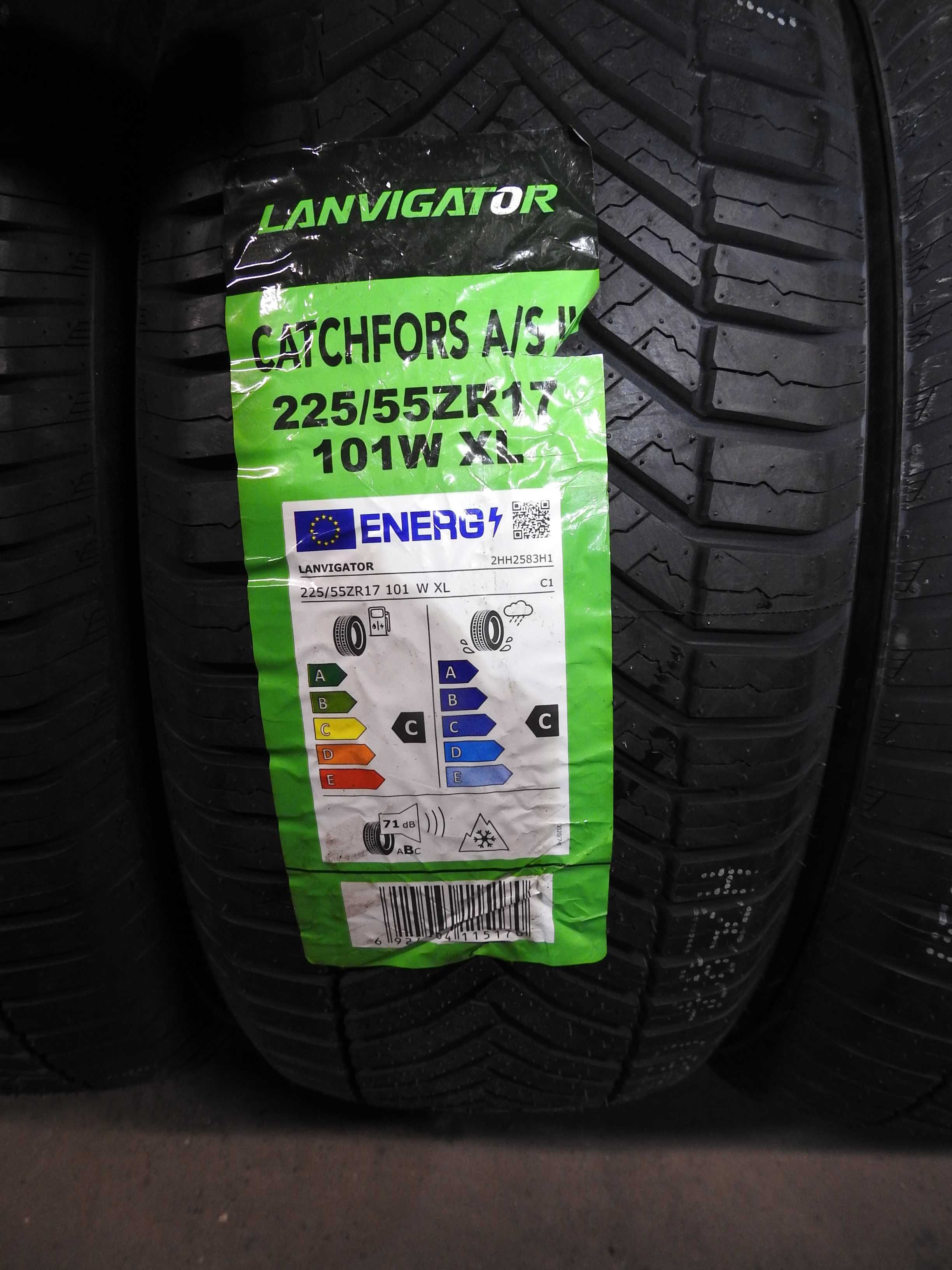 4x  Lanvigator CATCHFORS A/S II 225/55 R17 101 W