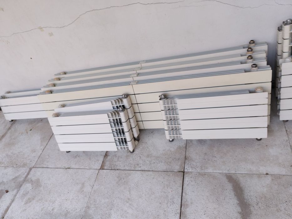 12 Radiadores + caldeira Roca