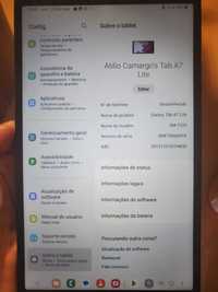 Tablet Samsung A7 Lite 64GB + película + capa