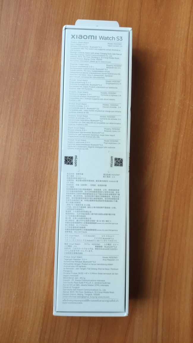 Смарт-годинник Xiaomi Watch S3  Global Version