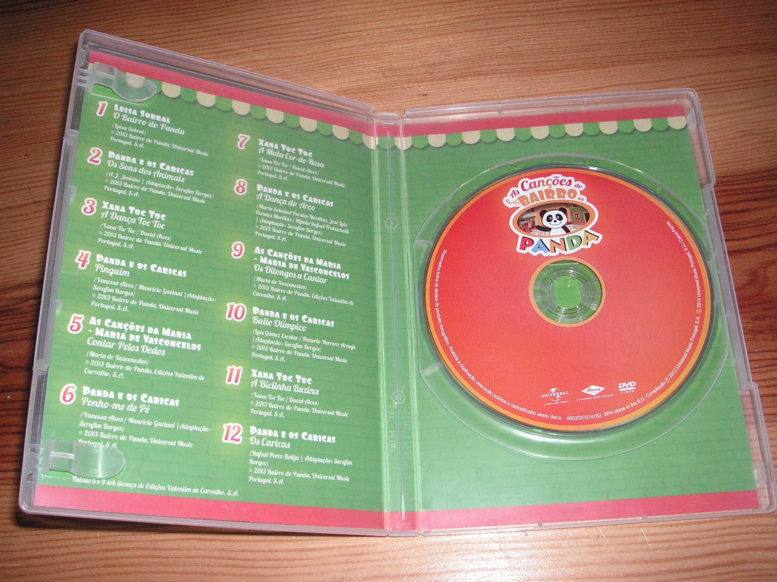 DVD As Canções do Bairro Panda